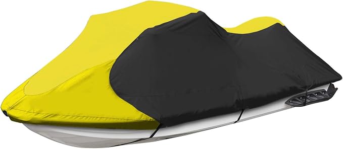 Trailerable Jet Ski Cover, Waterproof Marine Grade 600D Heavy Duty Polyester - Image 9