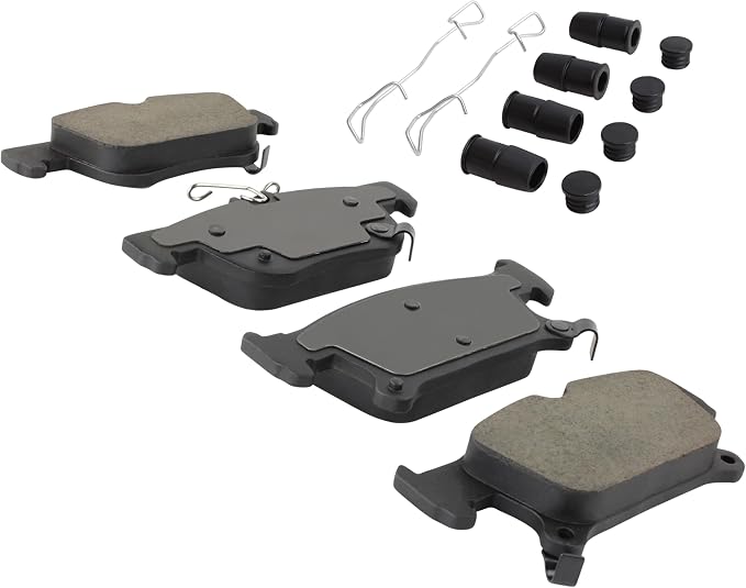 Premium Ceramic Rear Brake Pads Compatible - Image 2
