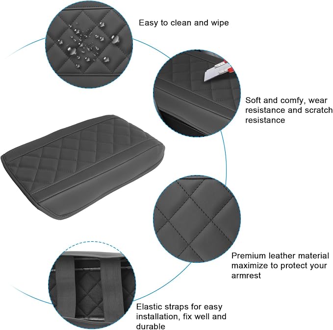 SXCY for 2025 Chevy Equinox Accessories Armrest Cover for Equinox 2025 - Image 5