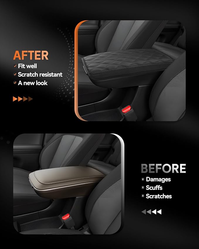 CDEFG for Ioniq 5 2022-2025 Center Console Cover Armrest Cover for Ioniq5 2022 - Image 3