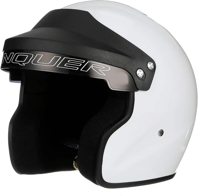 Conquer Snell SA2020 Approved Open Face Auto Racing Race Car Helmet by Conquer