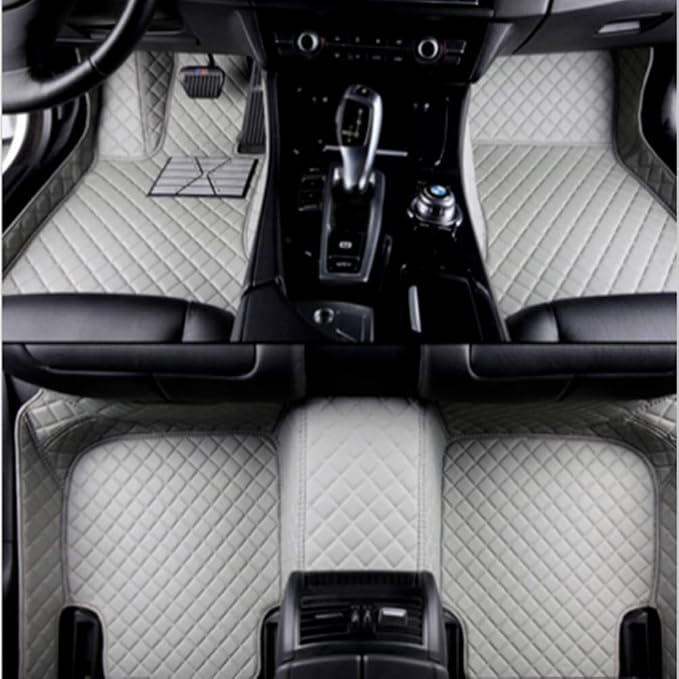Custom All-Weather Protection Luxury Leather Floor Mats - Image 3
