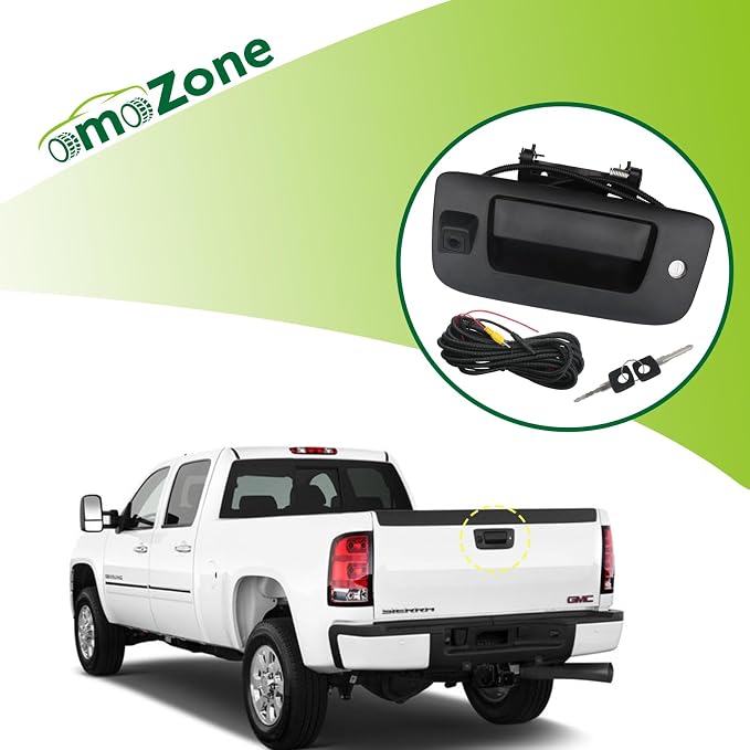 Backup Camera Tailgate Handle Rear View Camera Liftgate Latch Handle - Image 5