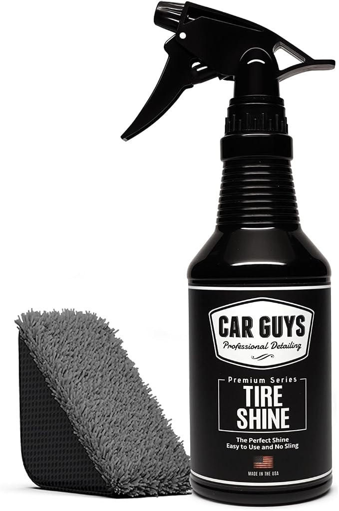 CAR GUYS Tire Shine Spray | The Perfect Shine | Durable and User Friendly Tire by CARGUYSDETAIL