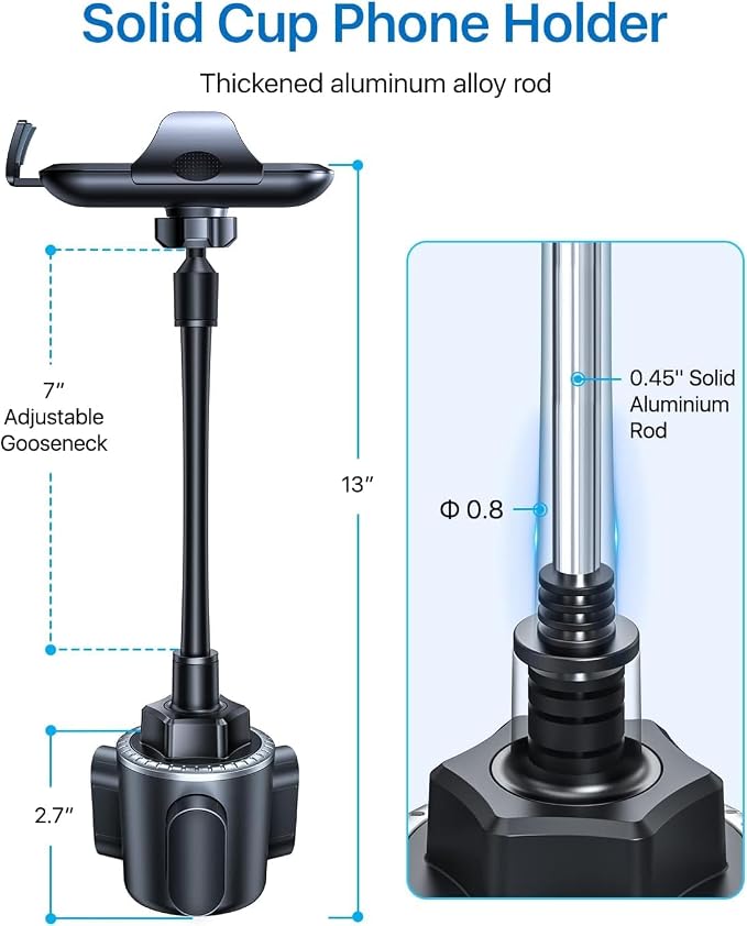 andobil Military-Grade Cup Phone Holder - Image 3
