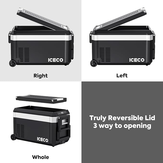 ICECO JP30 Pro 12 Volt Refrigerator, Portable Fridge Freezer Powered by SECOP - Image 5
