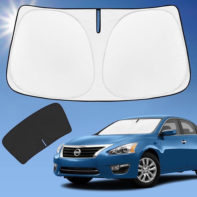 Sun Shade Sunshade for Nissan Altima Windshield Cover, 4-Layer Front Window by ZOIBVCARSUNSHADE