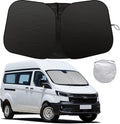 2025 Upgrade Front Windshield Sun Shade Foldable Ford Transit Sun Shade by GZSH