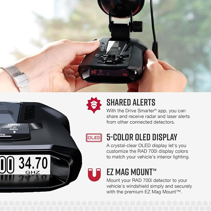 Cobra RAD 700i Laser Radar Detector - Image 4