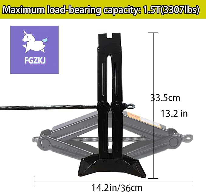 Scissor Jack for Car, Car Jack Kit - Image 2