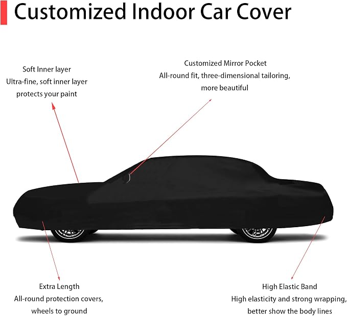 Soft Stretch Old Classic Car Cover Custom-fit - Image 2