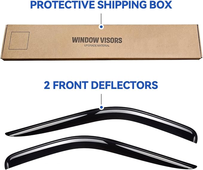 Window Visors Rain Guards Shield - Image 5