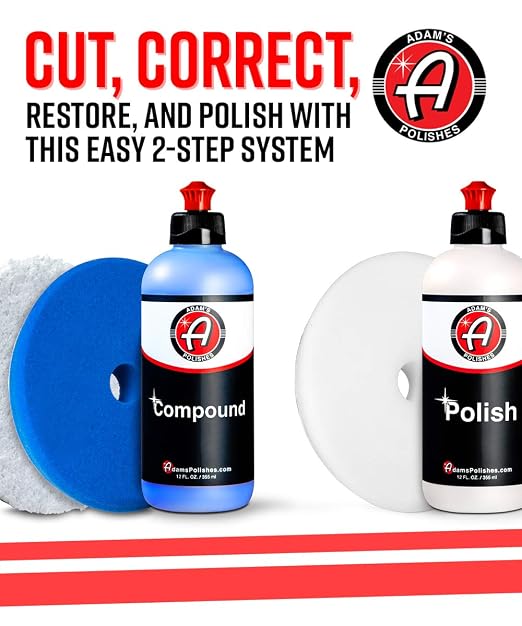 Adam's Polishes 2-Step Polishing System 12oz Combo - Image 2
