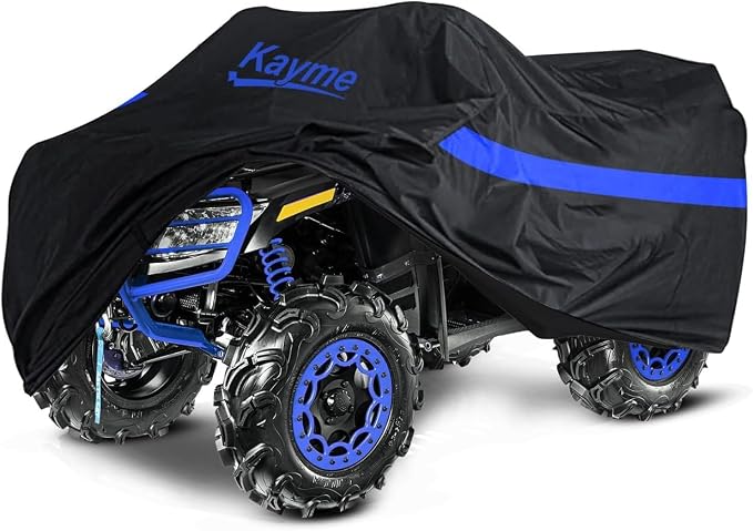 Kayme ATV Cover Waterproof Outdoor Heavy Duty, 4 Wheeler Quad Cover All Weather by kayme