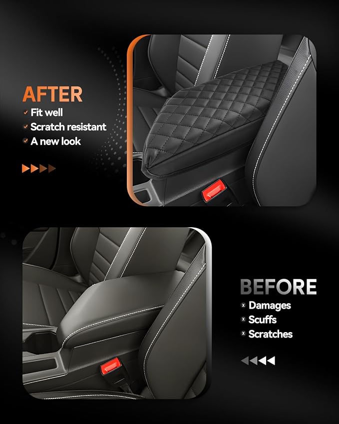 CDEFG for Volkswagen Jetta 2020-2025 Center Console Cover Armrest Box Cover for - Image 3