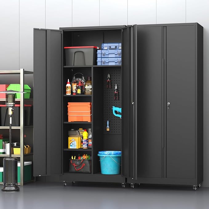 Metal Garage Storage Cabinet - Image 2