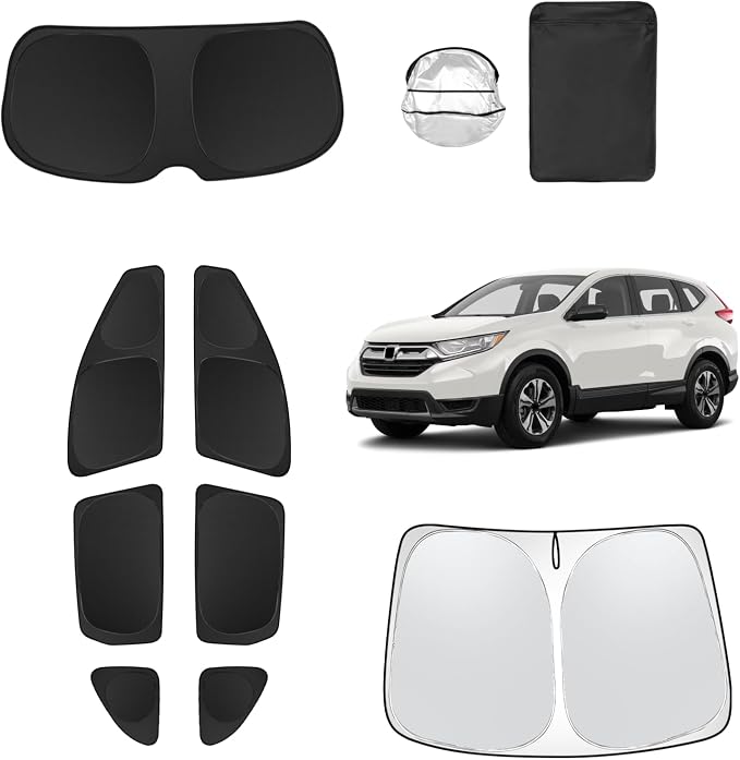 8pcs Car Window Shades for Honda CR-V CRV 2017-2022 Accessories, Windshield by Unknown