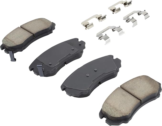 Premium Ceramic Front Brake Pads Compatible - Image 2