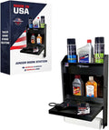 Pit Posse 458BK Jr Work Station Storage Cabinet Shelf Rack Holder Caddy by PITPOSSEMOTORSPORTS