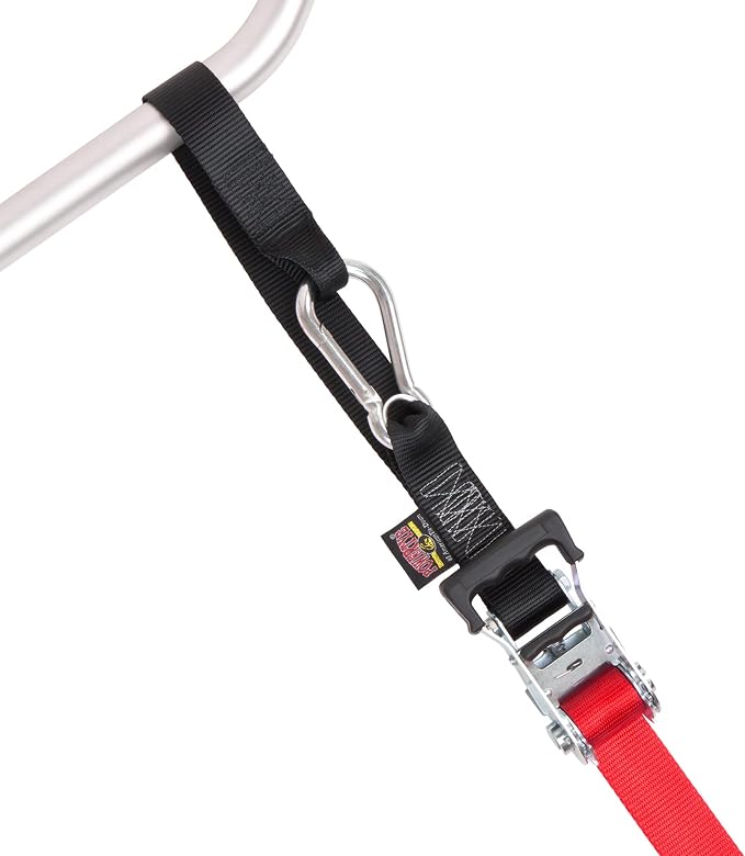 PowerTye - Made in USA - Extra Long Ratchet Tie Down Straps, Heavy Duty - Image 2