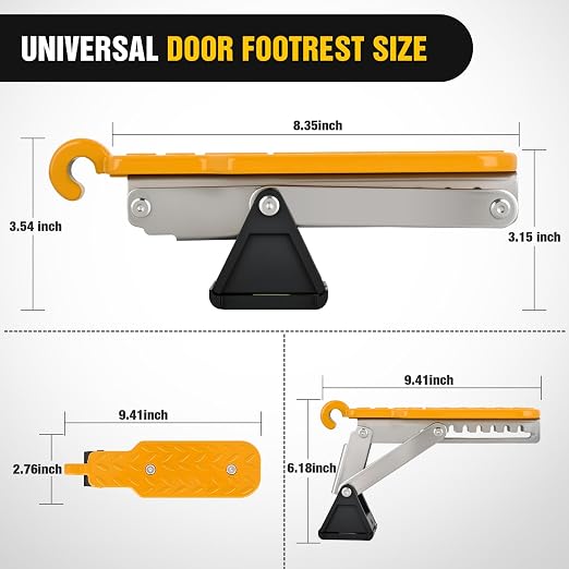 Nilight Car Door Step Universal Aluminum Latch Step - Image 5