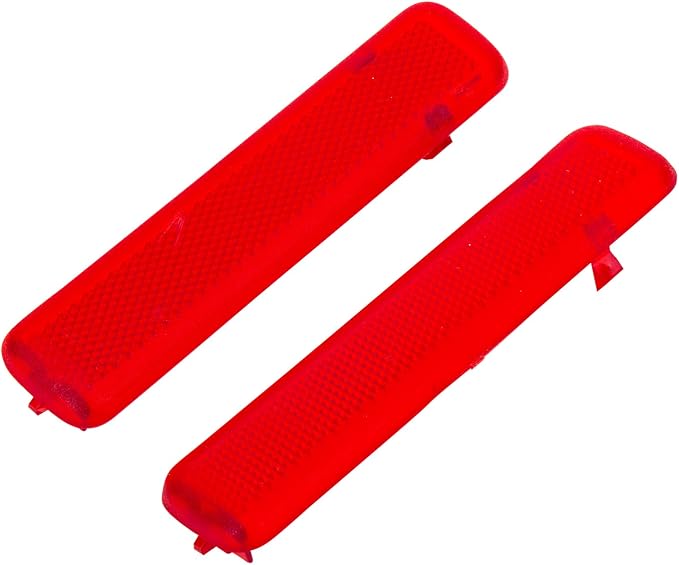 Rear Left Driver and Right Passenger Side Door Red Reflector Panel.Fit - Image 5