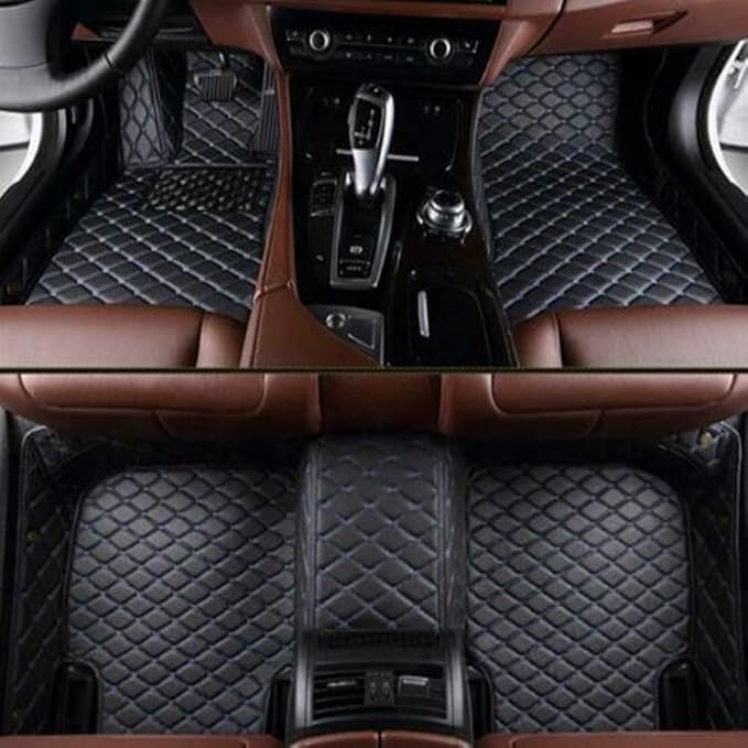 Custom All-Weather Protection Luxury Leather Floor Mats - Image 8