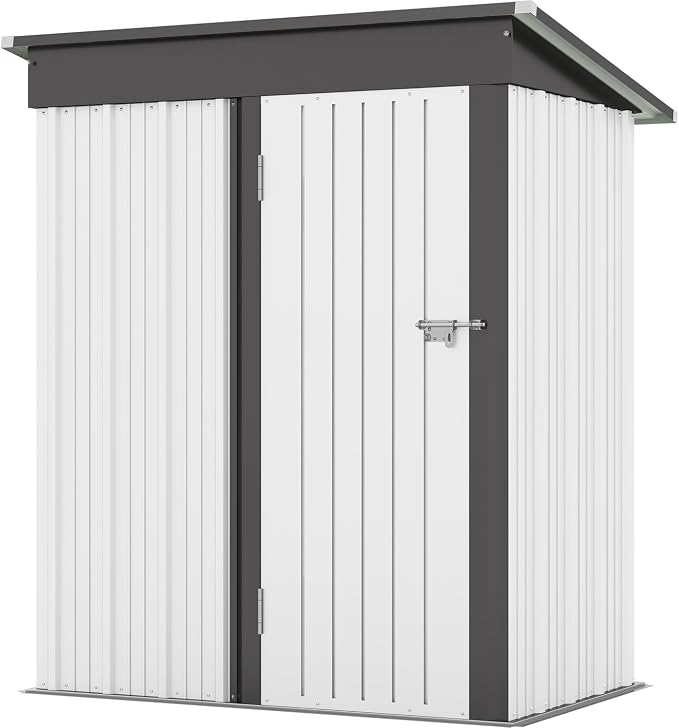 Patiowell 5x3 FT Outdoor Storage Shed, Garden Tool Shed by Patiowell
