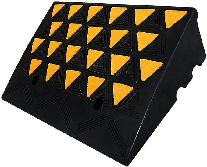 BESEA Rubber Curb Ramp 6" inch High 23.6" Length, by BeSea