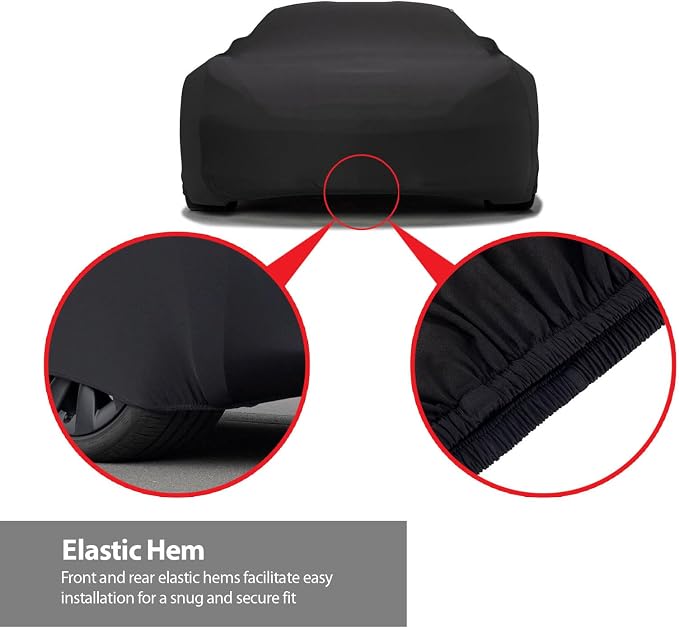 DaShield SoftTec Indoor Stretch Satin Car Cover - Image 2