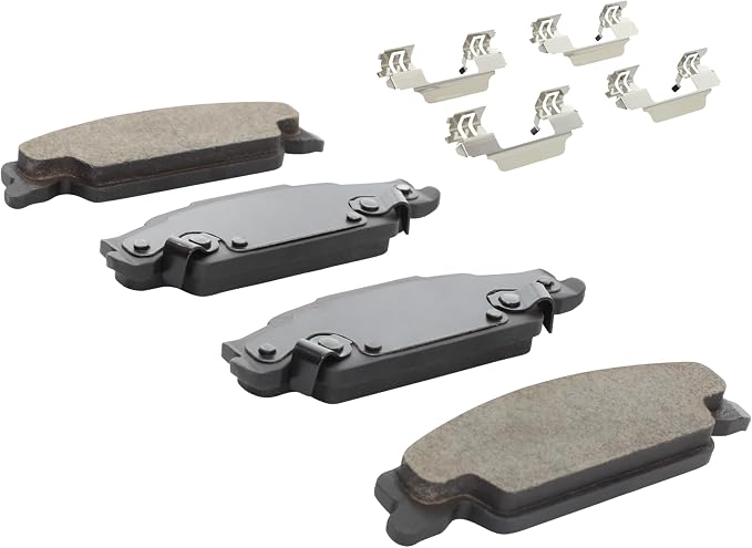 Premium Ceramic Rear Brake Pads Compatible - Image 2