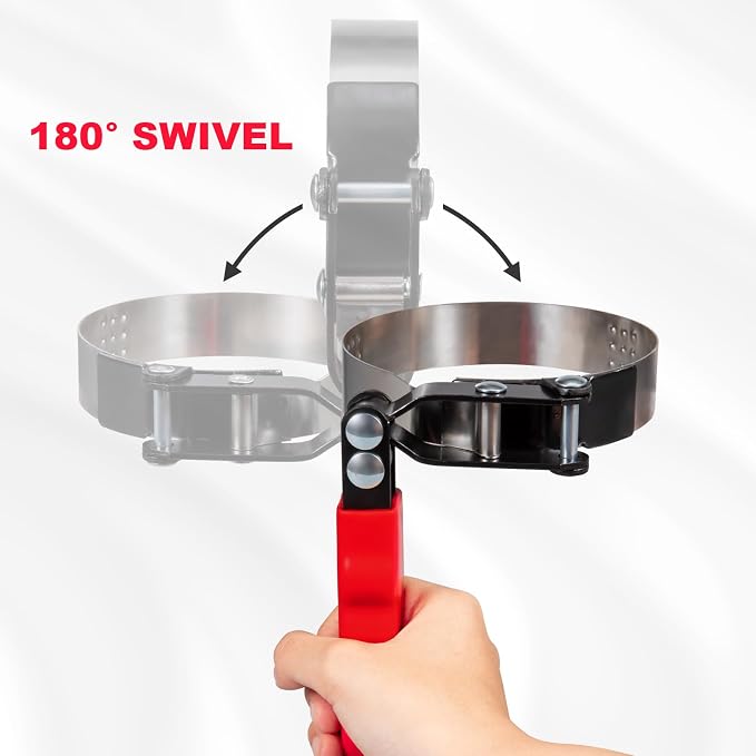 Spurtar Swivel Oil Filter Wrench Set of 7, Adjustable Wrench 2-3/4" to 5-1/4" - Image 5