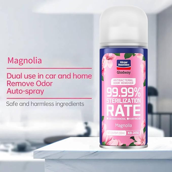 Glodway Whole Car Air Refresher Spray, Odor Eliminator Eliminates Strong - Image 2