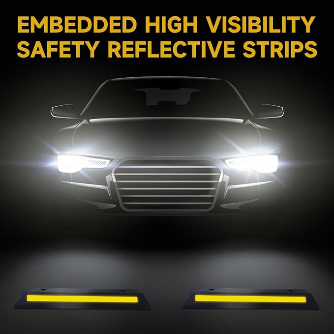 2Pack Parking Stopper for Garage Parking Aid for Cars - Image 5