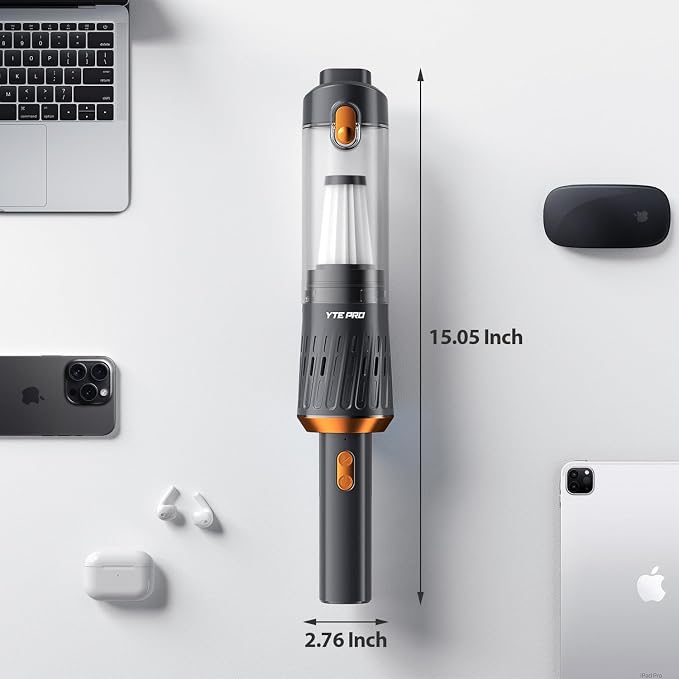 Handheld Vacuum Cordless 15000PA Car Vacuum 3-in-1 Hand Held Vacuums 1.1 Pounds - Image 7