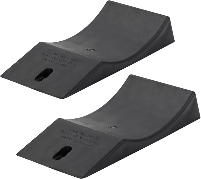 2-Pack Flat Free Tire Saver Ramp by GICOOL