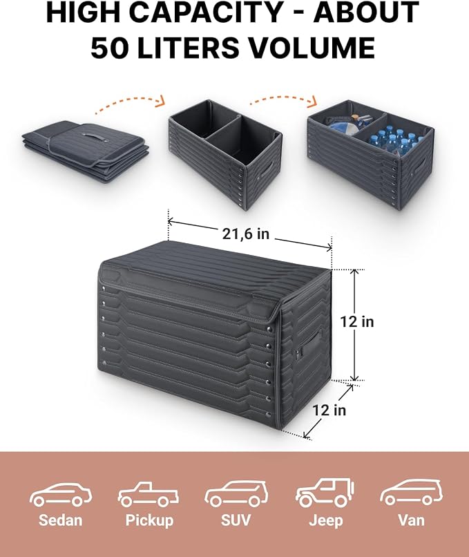 Car Trunk Organizer For Shoes - Image 7