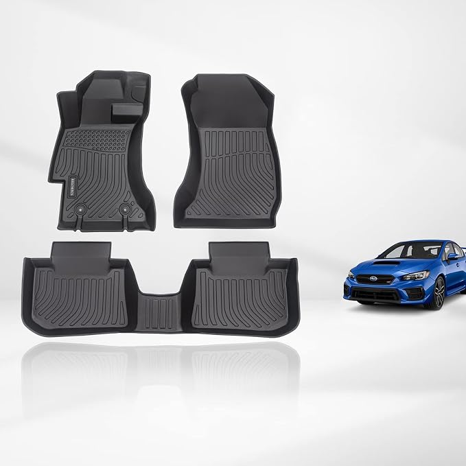 KELCSEECS® Floor Mats Custom for Subaru WRX& WRX STi 2021 2020 2019 2018 2016 by KELCSEECS