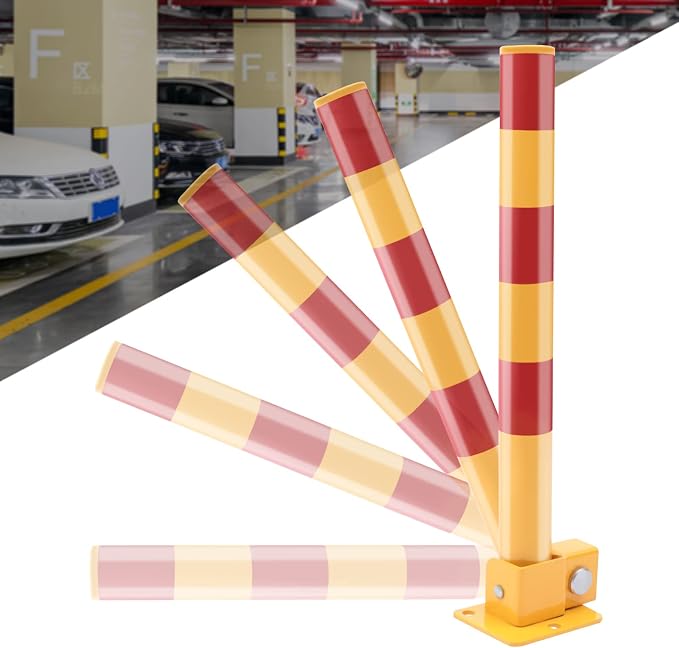 Spring Parking Post Wall Mount Parking Barrier by Unknown