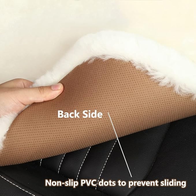 LLB Genuine Sheepskin Car Seat Cushion Seat Covers - Image 5