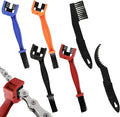 6 PCS Motorcycle Chain Cleaning Kit, Double-Head Universal Chain Brush by Unknown
