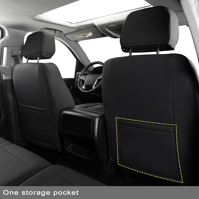 LUCKYMAN CLUB Front Seat Covers fit - Image 4