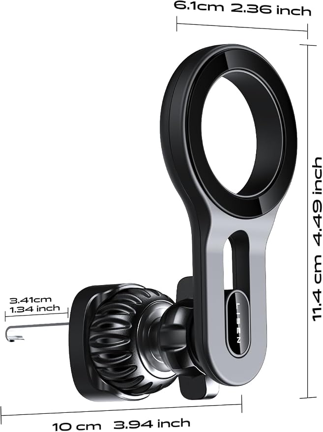 LISEN for MagSafe Car Mount Magnetic Car Phone Mount, Air Vent Phone Holder Car - Image 9
