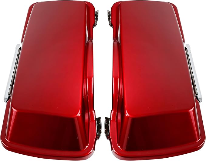 XFMT Motorcycle Stretched Saddlebags 5" Extended Hard Saddle Bags - Image 9