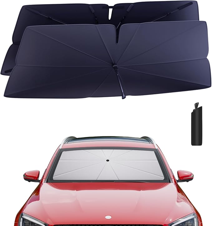 Windshield Sun Shade Umbrella Compatible by HIMUMOY