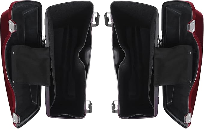 Green-L Red Hard Saddlebags Fit - Image 6
