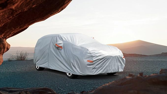 Kayme Hatchback Car Covers Waterproof All Weather, Sun Uv Rain Protection - Image 8