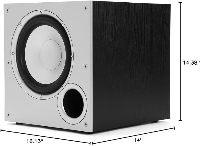 Polk Audio PSW10 10" Powered Subwoofer – Power Port Technology, Big Bass in - Image 7