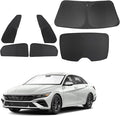 TINGLU Window Shades for Hyundai Elantra 2021-2024 2025 Accessories Car Side by TINGLU