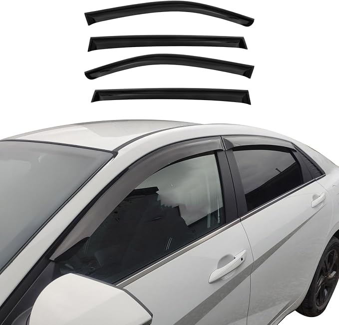 OMAC Window Visor Vent Rain Guard Deflector by OMAC